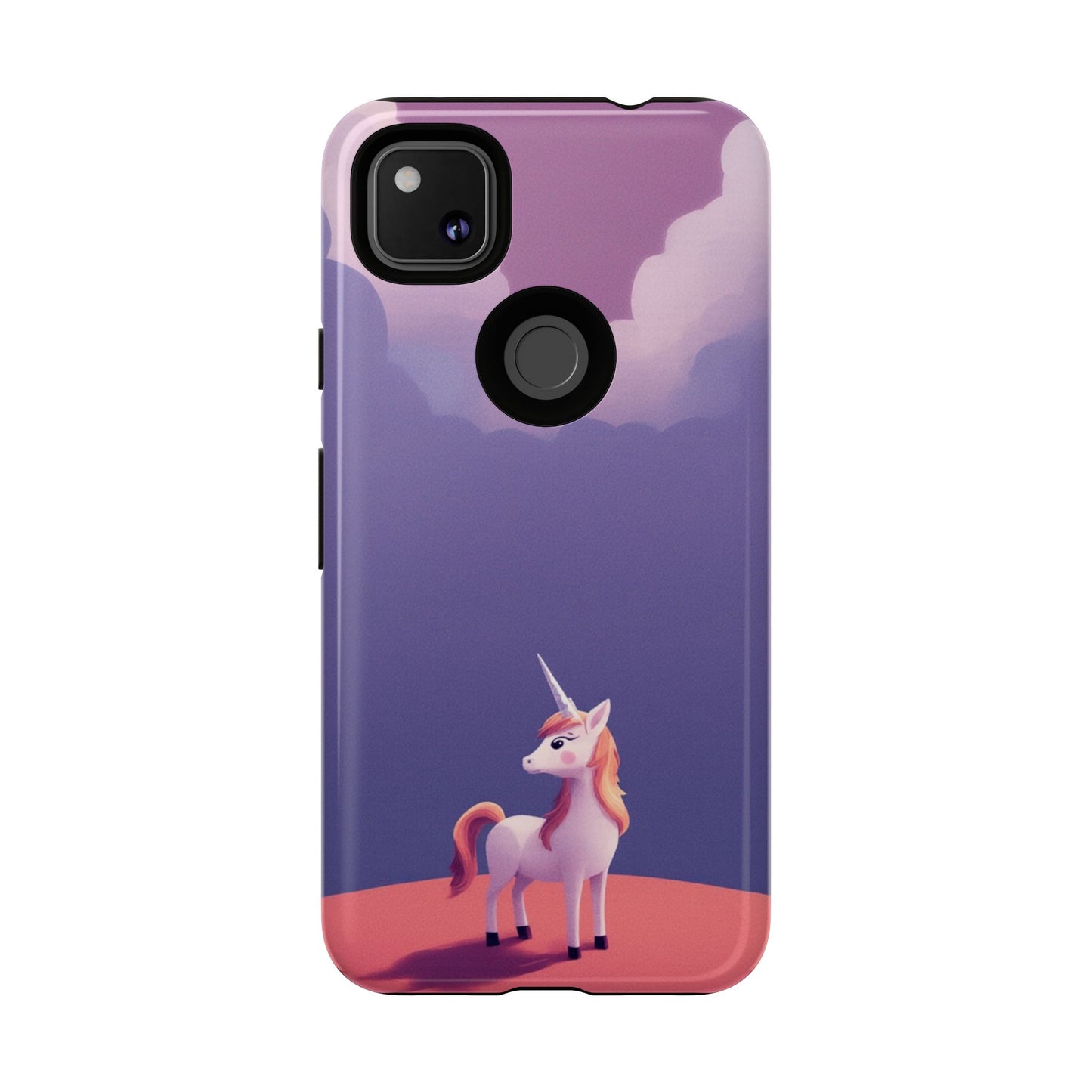 Cute Unicorn & Cloud Design Phone Case