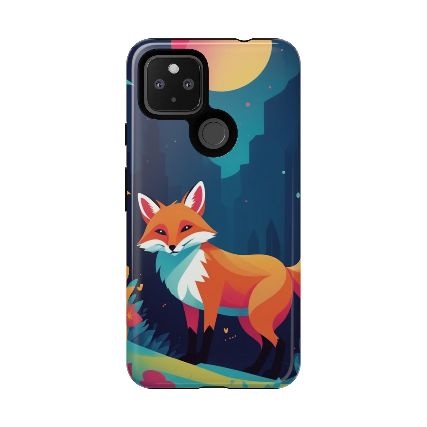 Stylised Fox Design Phone Case