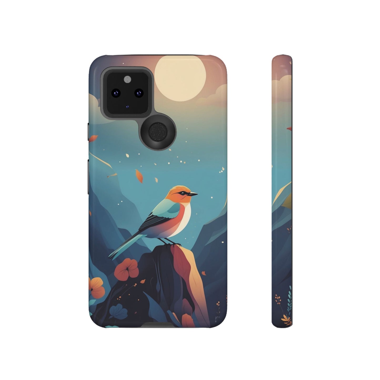 Stylised Bird Design Phone Case