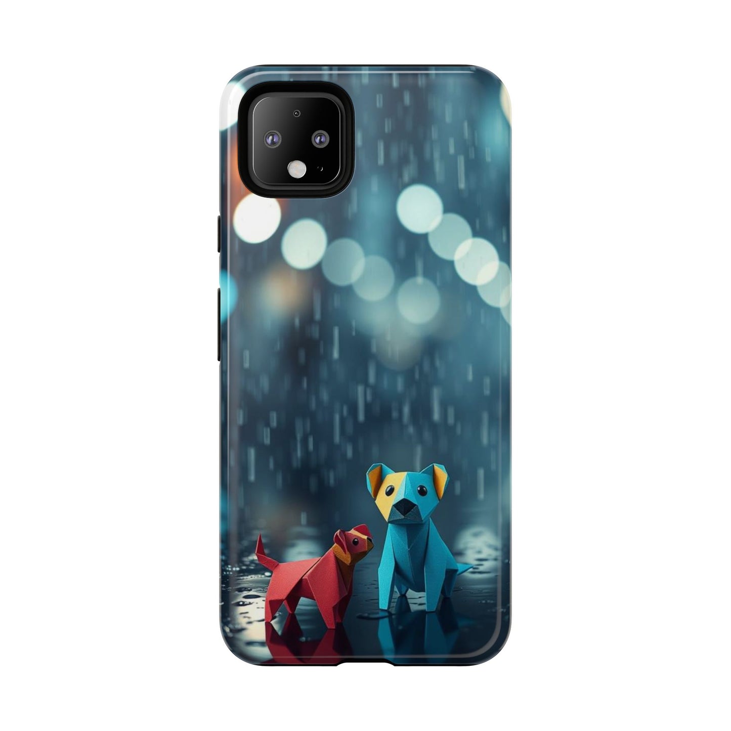 Origami 'Wee Pals' Design Phone Case