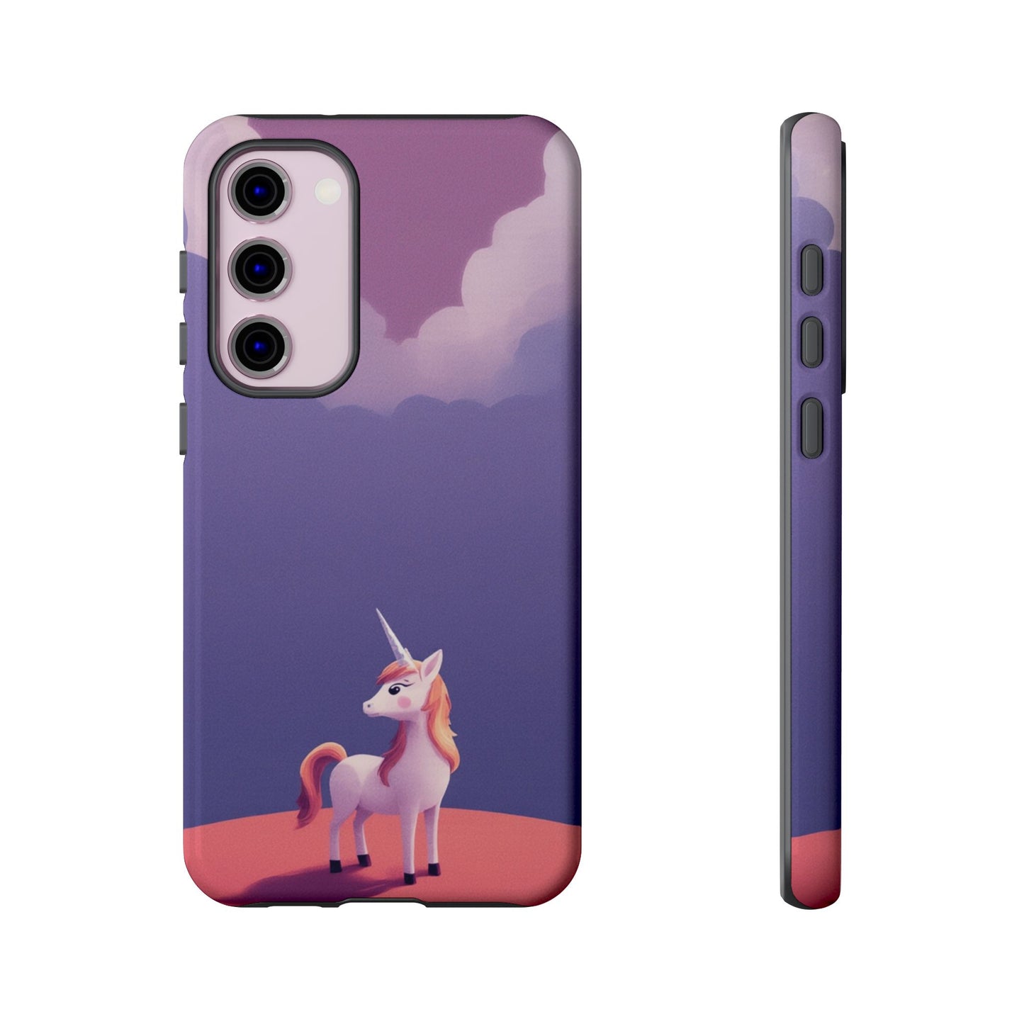 Cute Unicorn & Cloud Design Phone Case