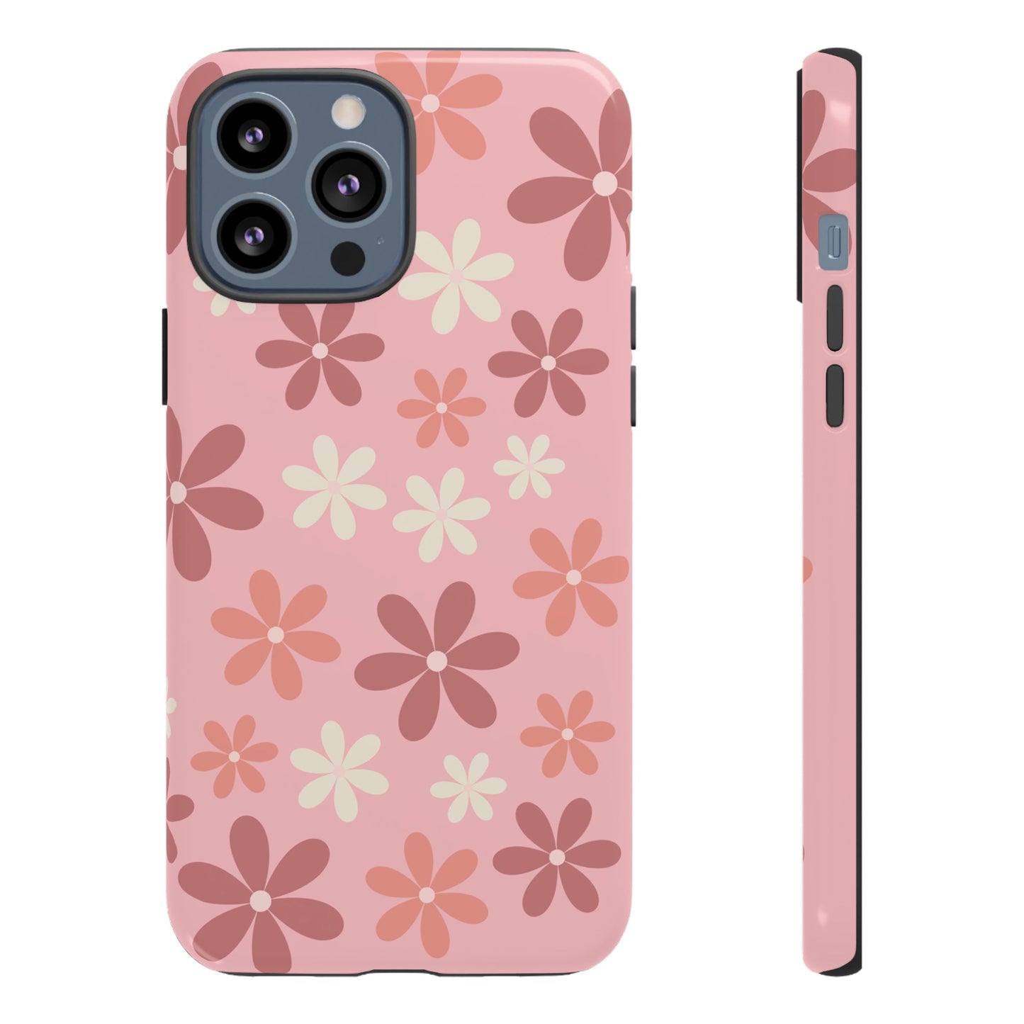 'Pink Floral Pattern' Phone Case