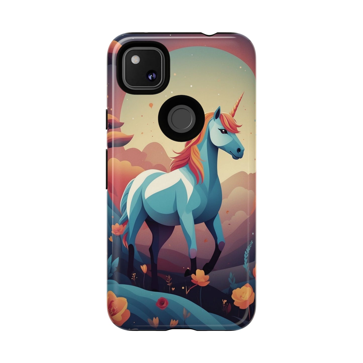 Stylised Unicorn Design Phone Case