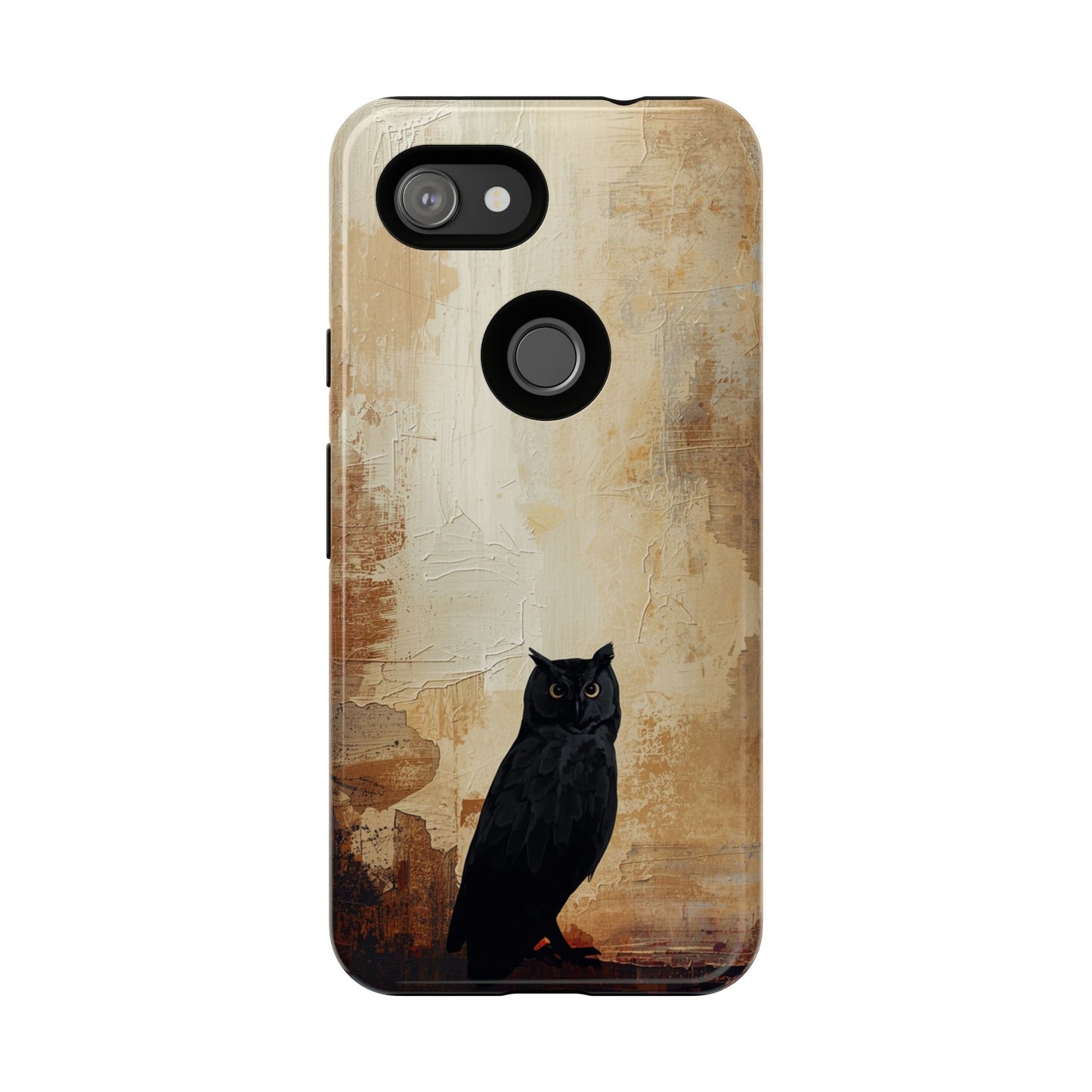 Beautiful Abstract Owl Design Phone Case