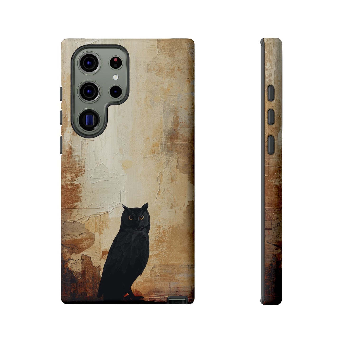 Beautiful Abstract Owl Design Phone Case