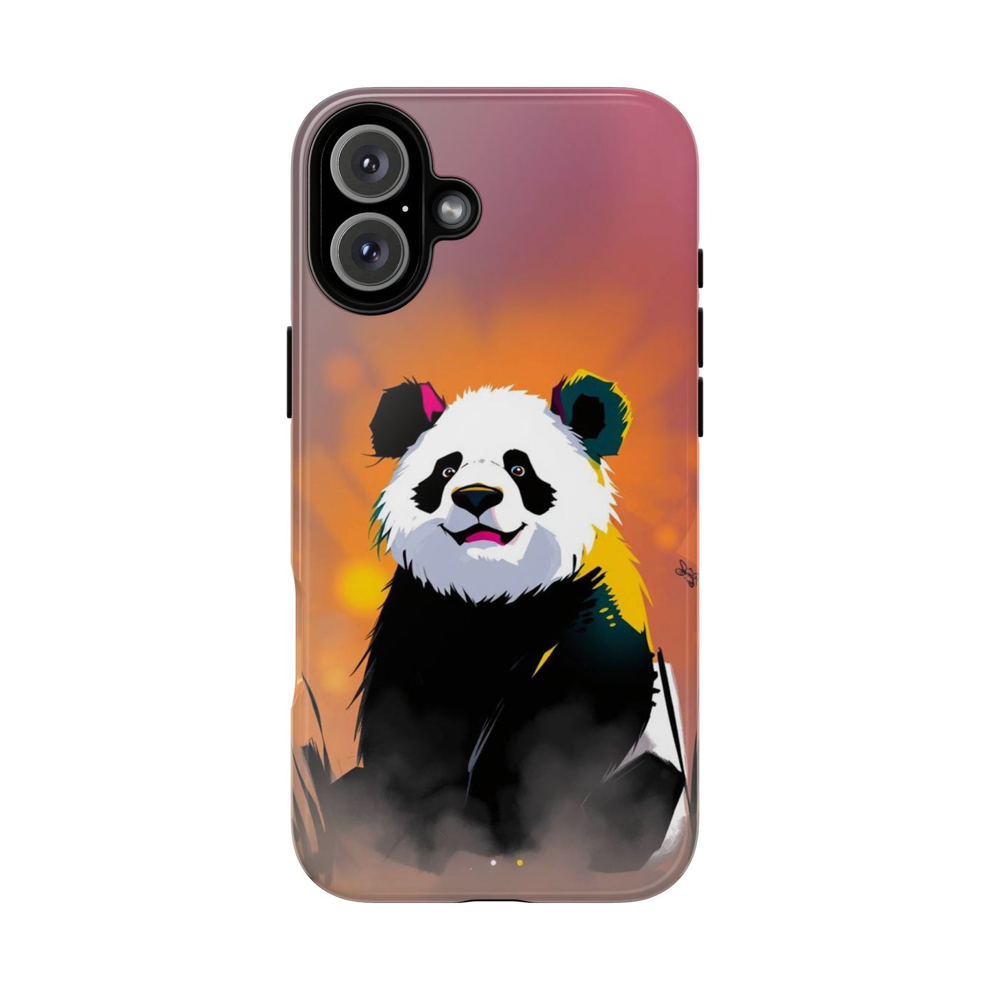Pop Art Panda Design Phone Case