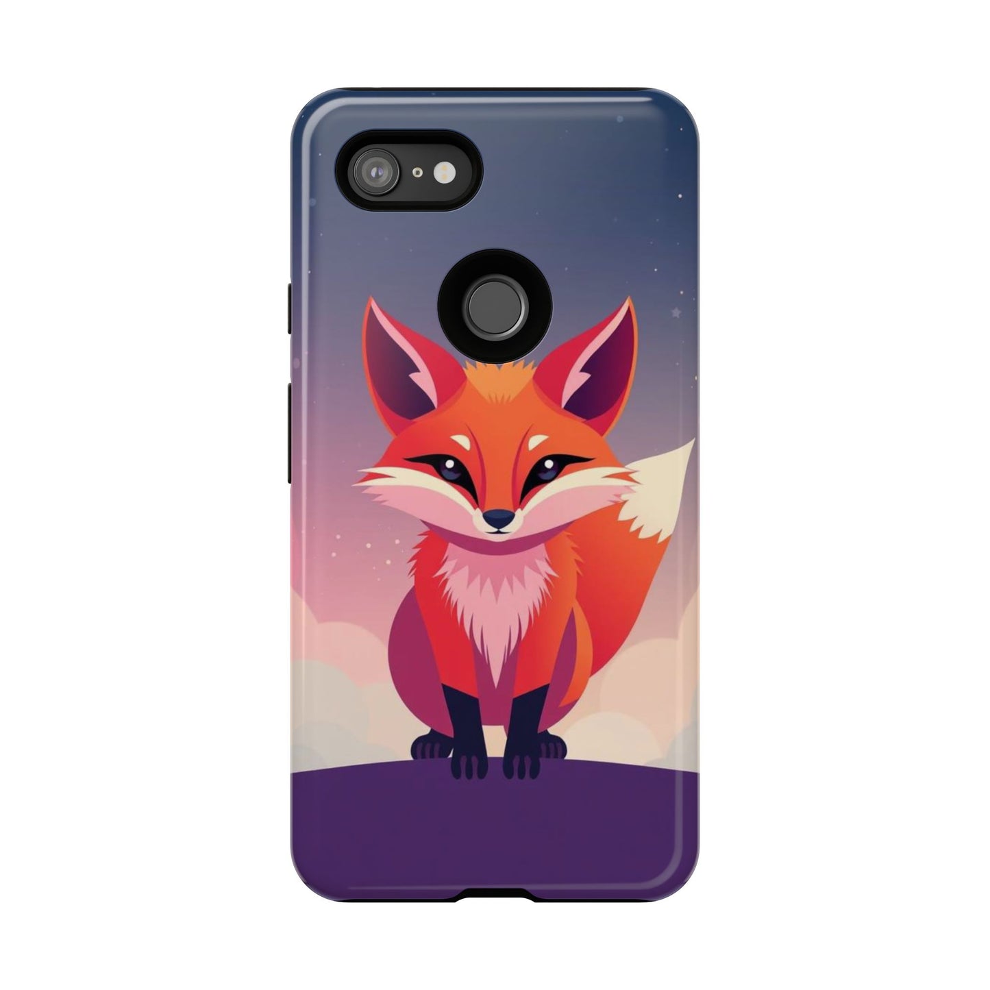 Pop Art Fox Design Phone Case
