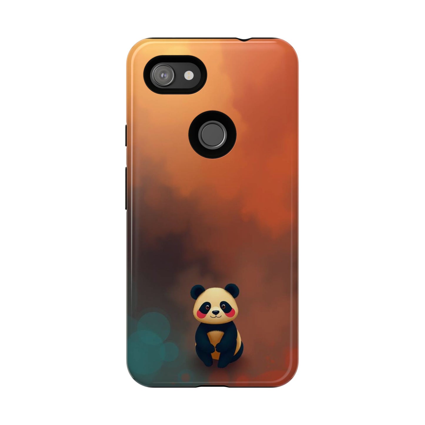 Cute Colourful Panda Design Phone Case