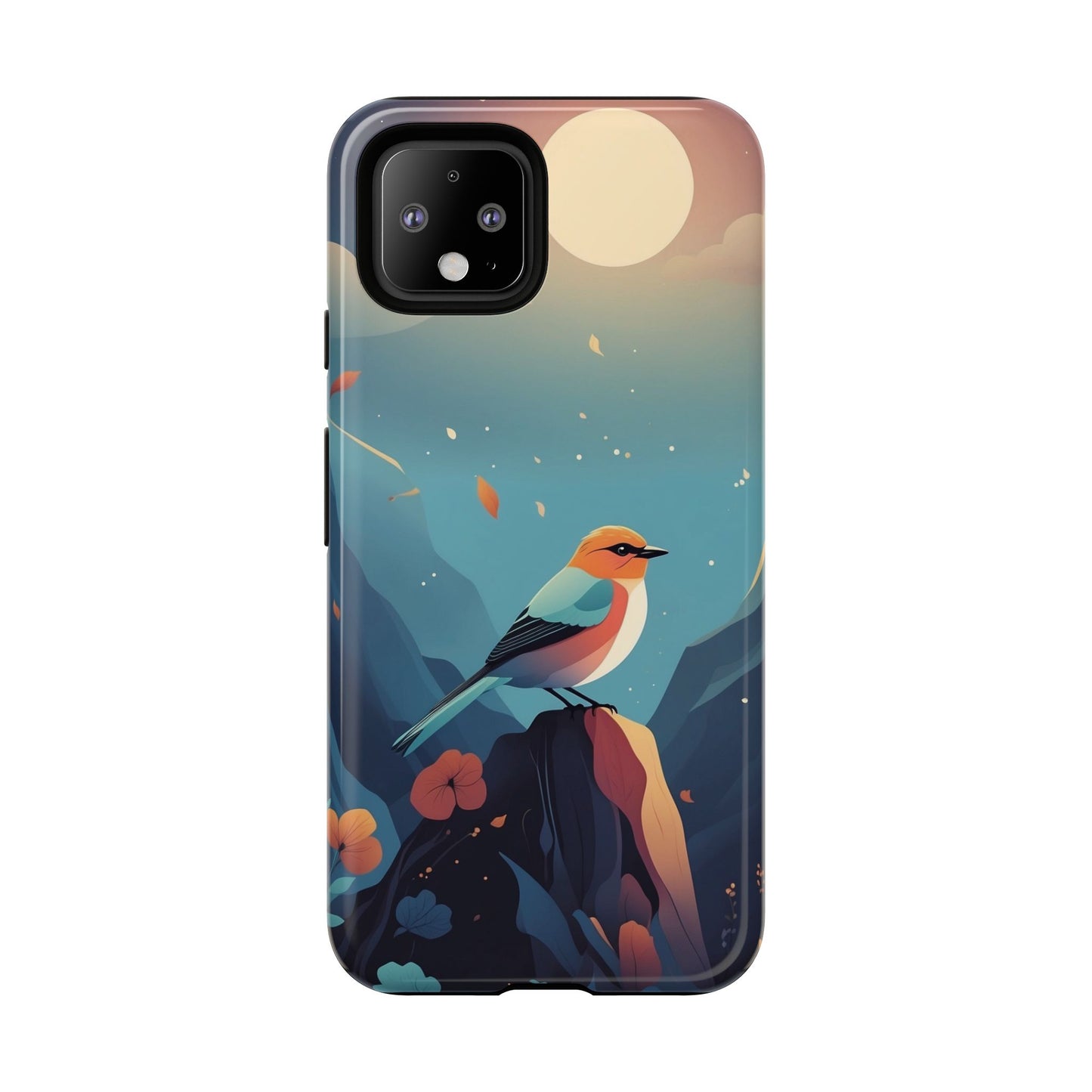 Stylised Bird Design Phone Case