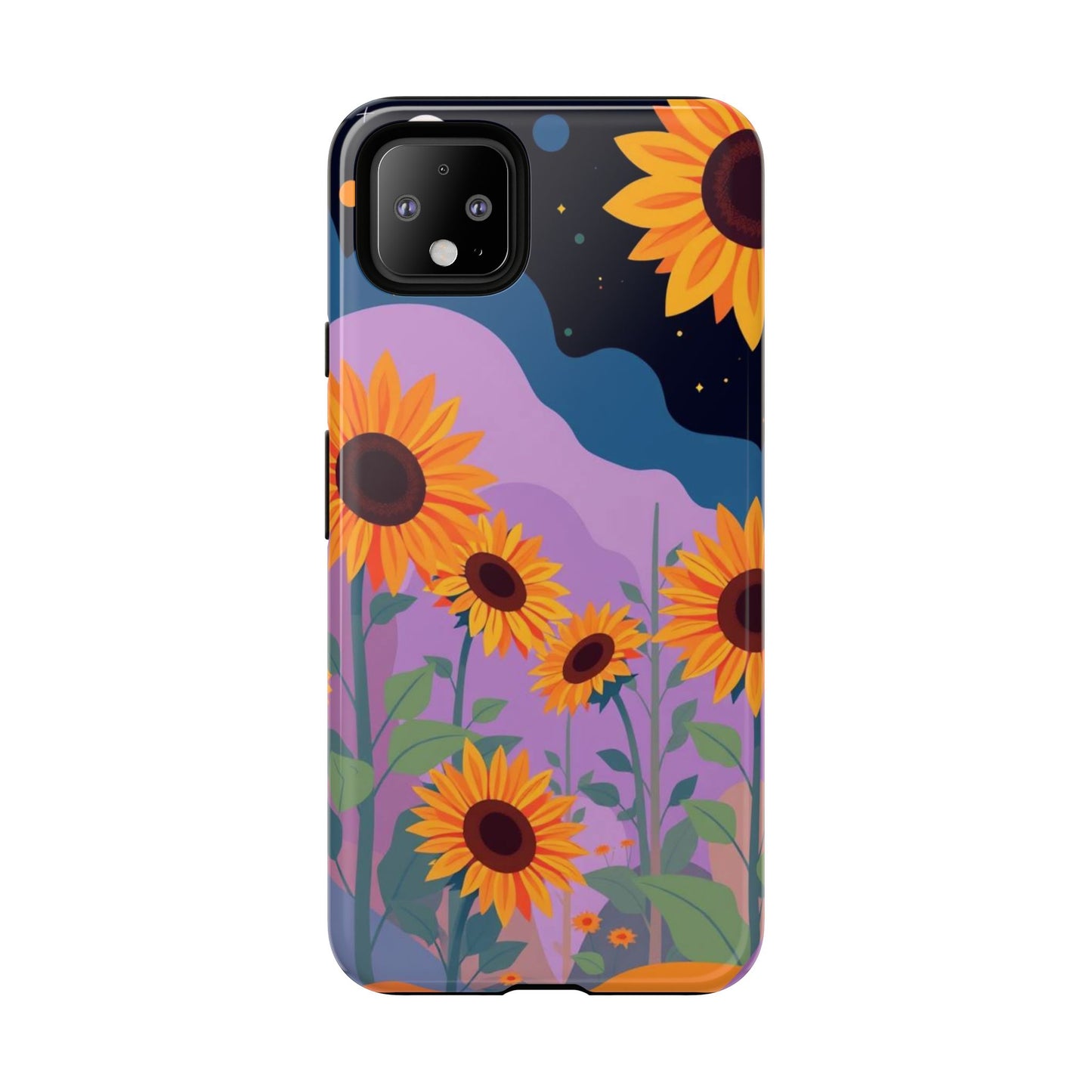 Surreal Sunflower Design Phone Case