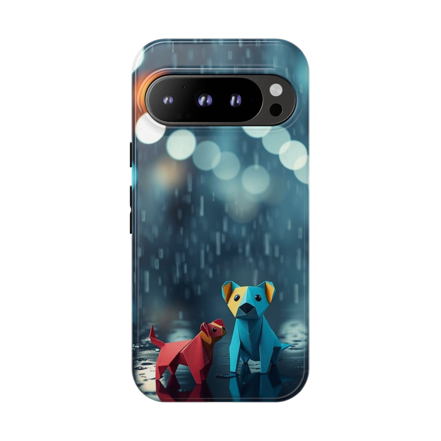 Origami 'Wee Pals' Design Phone Case