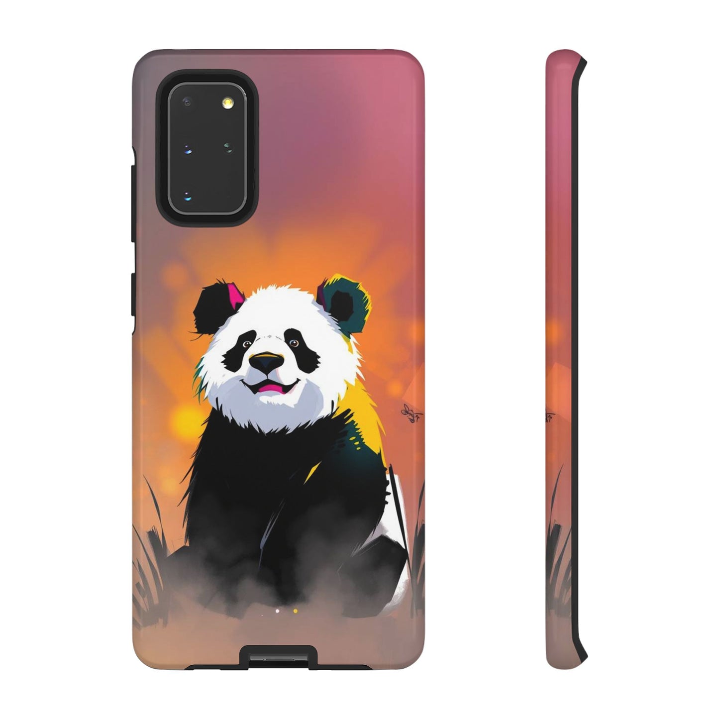 Pop Art Panda Design Phone Case