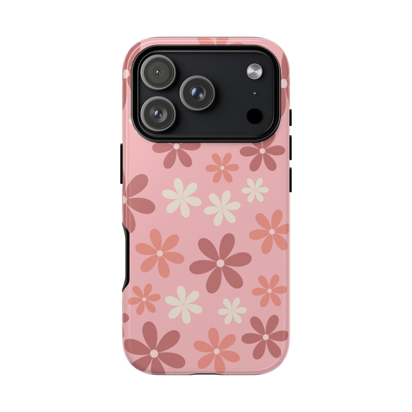 'Pink Floral Pattern' Phone Case