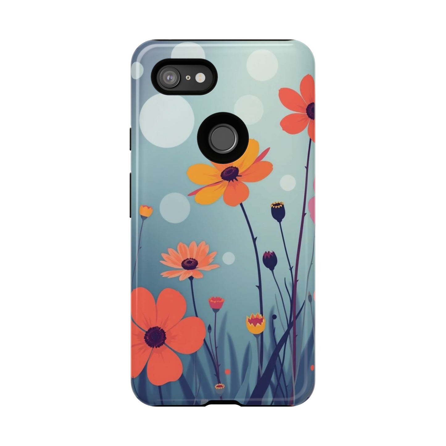Vibrant Wildflowers Design Phone Case