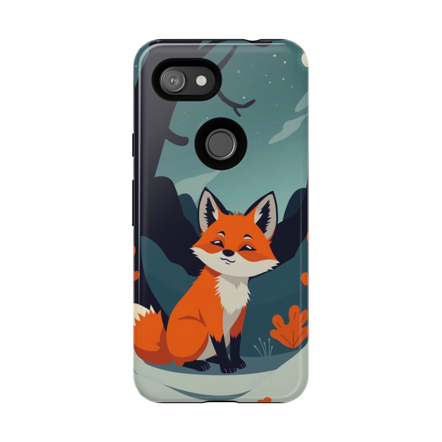 Cute Fox Design Phone Case