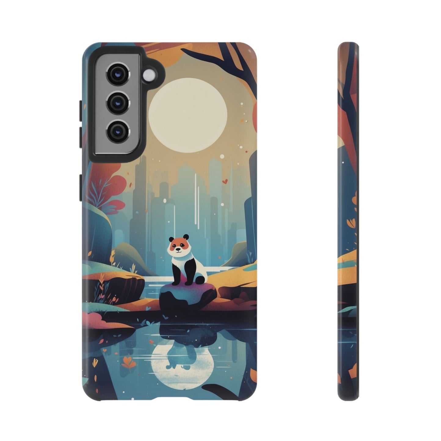 Stylised Panda Design Phone Case