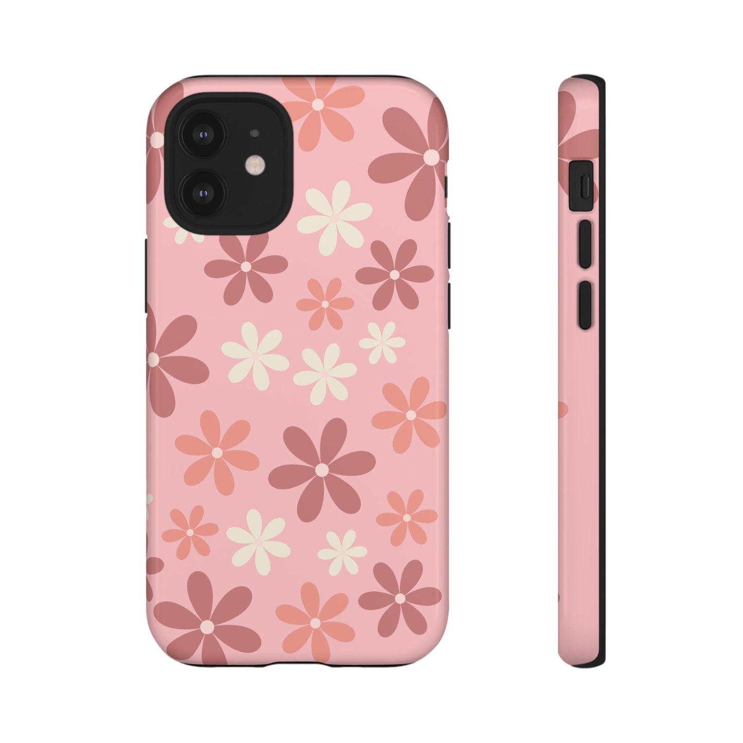 'Pink Floral Pattern' Phone Case