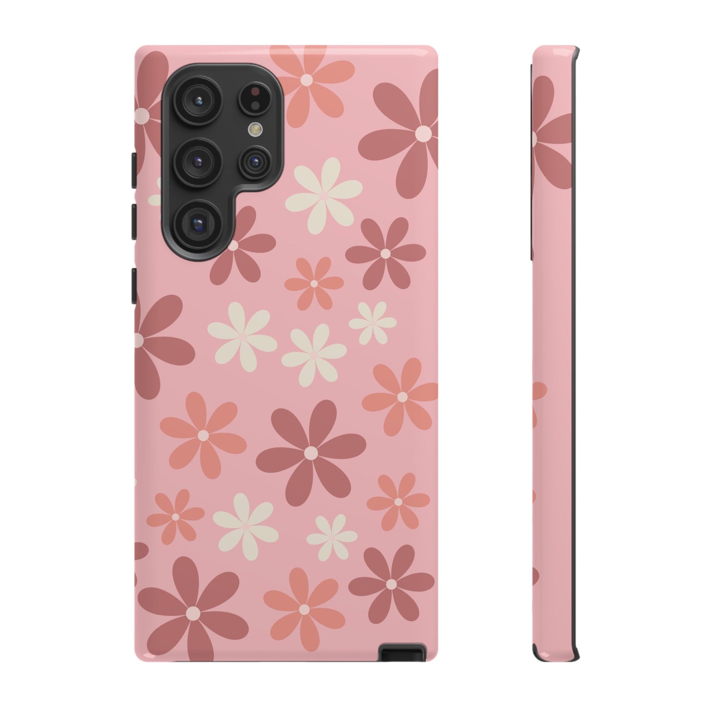 'Pink Floral Pattern' Phone Case