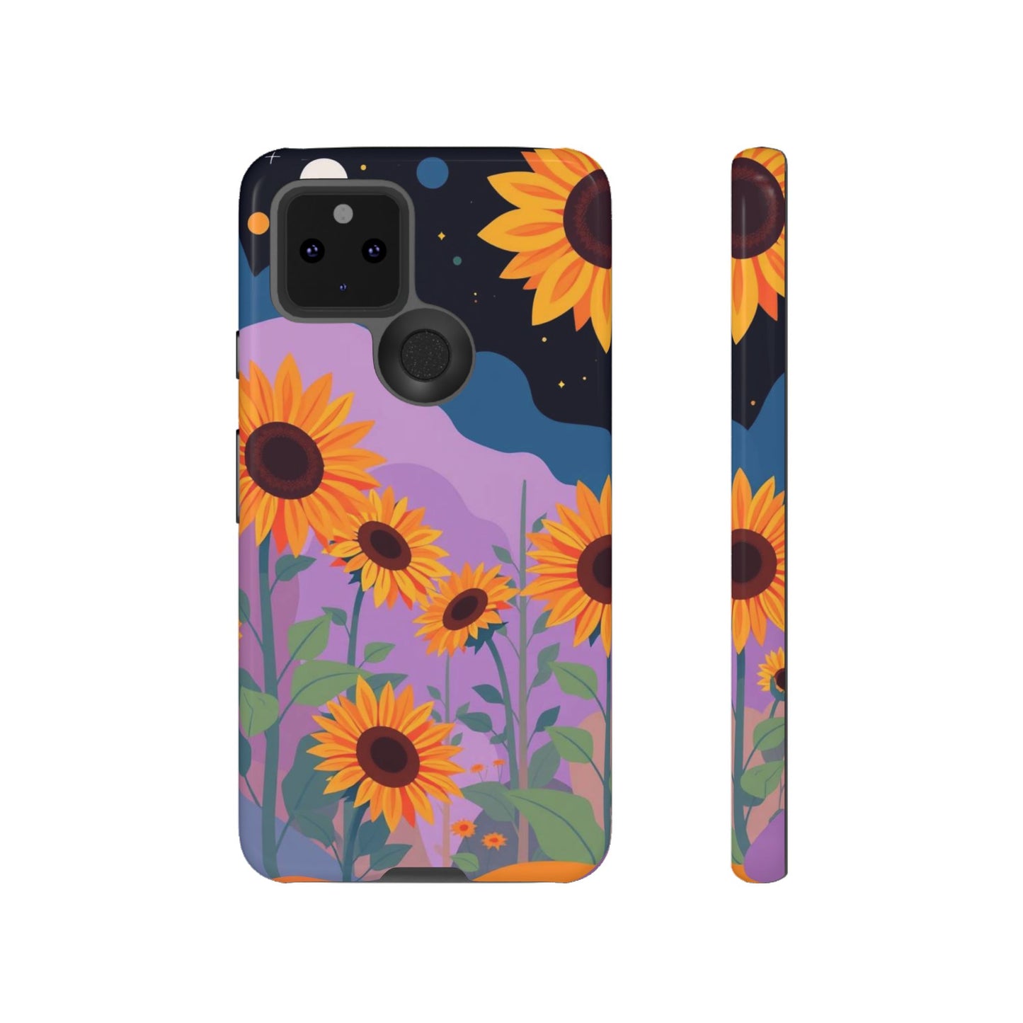 Surreal Sunflower Design Phone Case