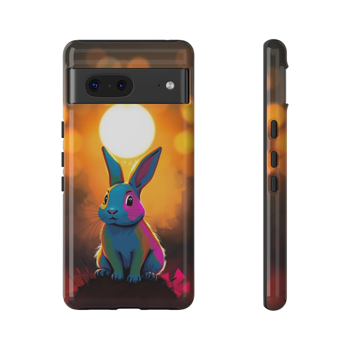 Pop Art Rabbit Design Phone Case