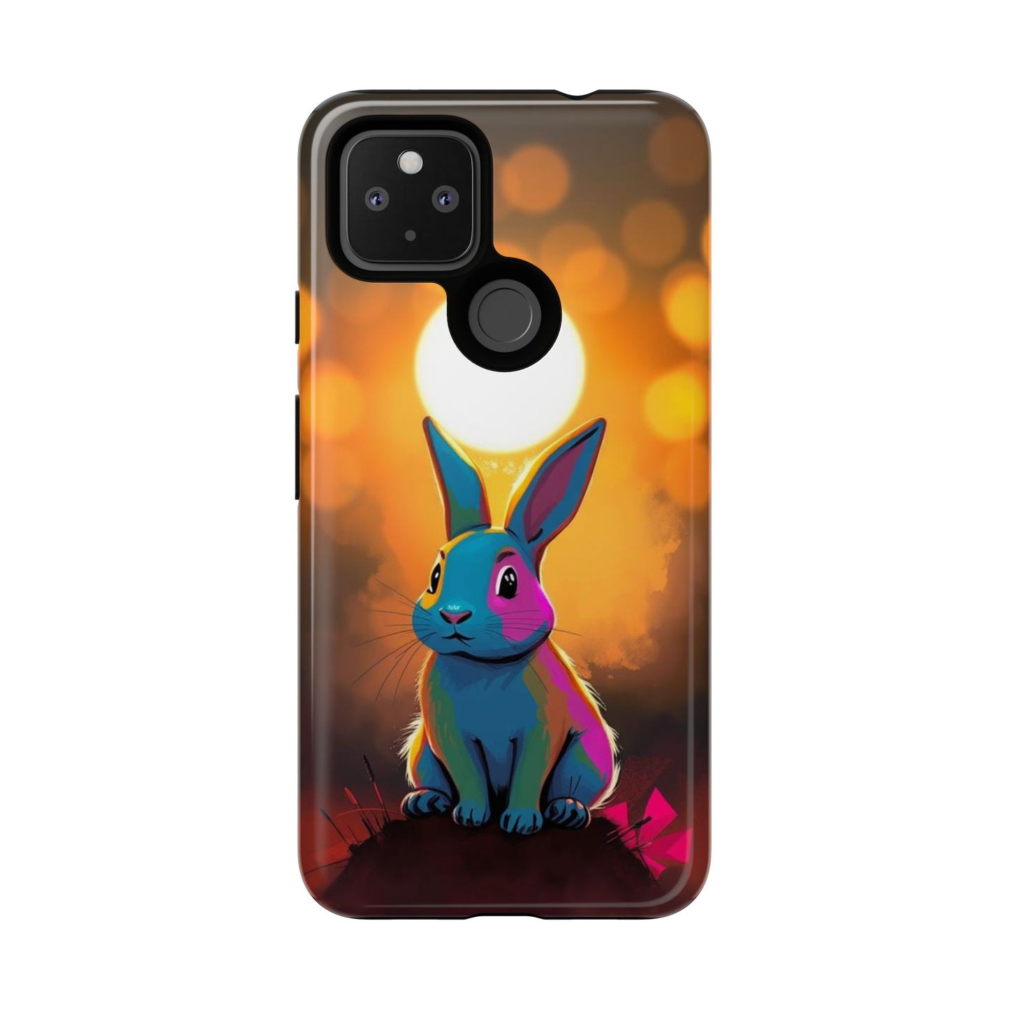 Pop Art Rabbit Design Phone Case