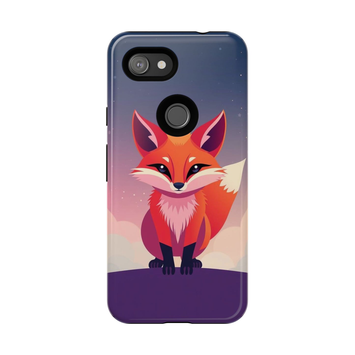 Pop Art Fox Design Phone Case