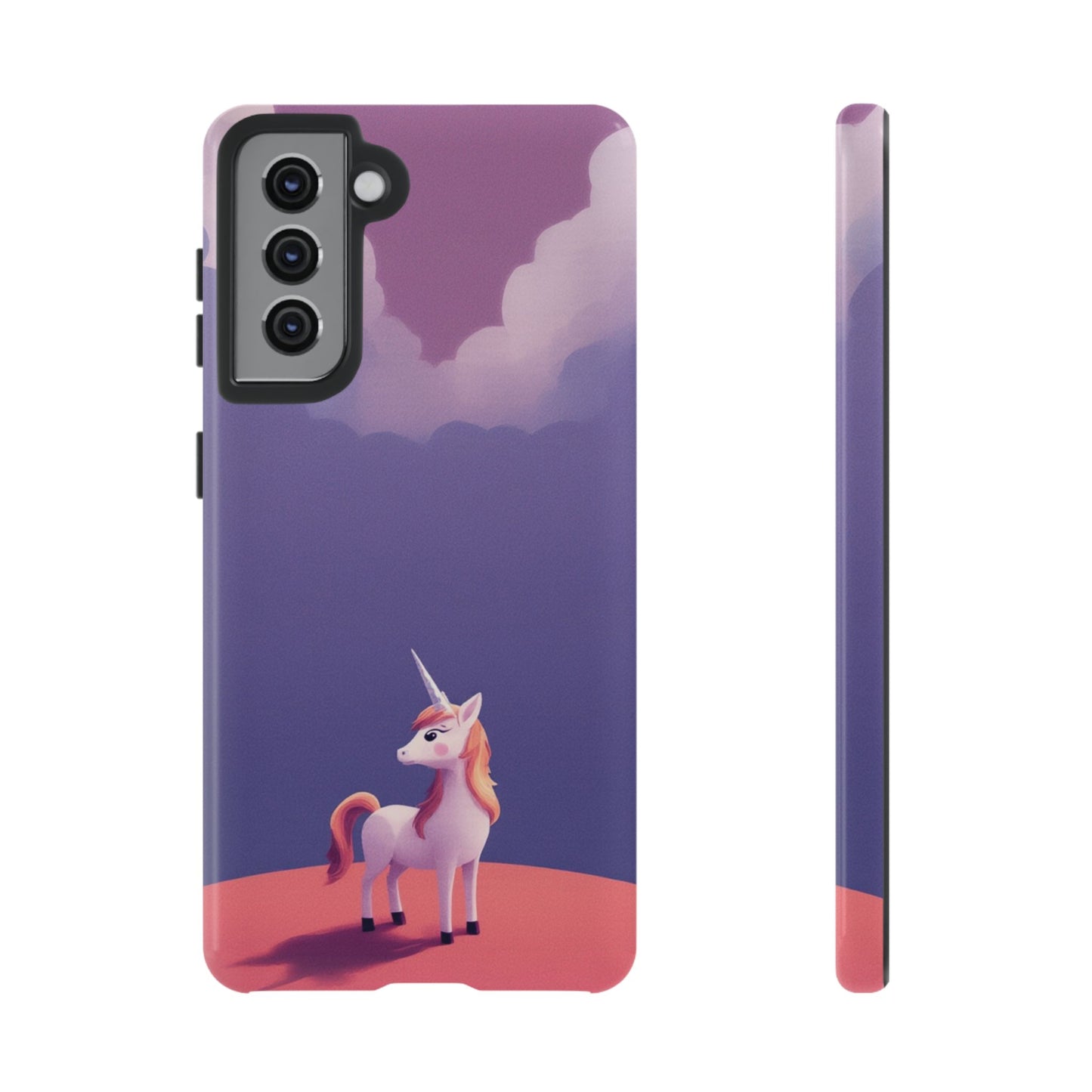 Cute Unicorn & Cloud Design Phone Case