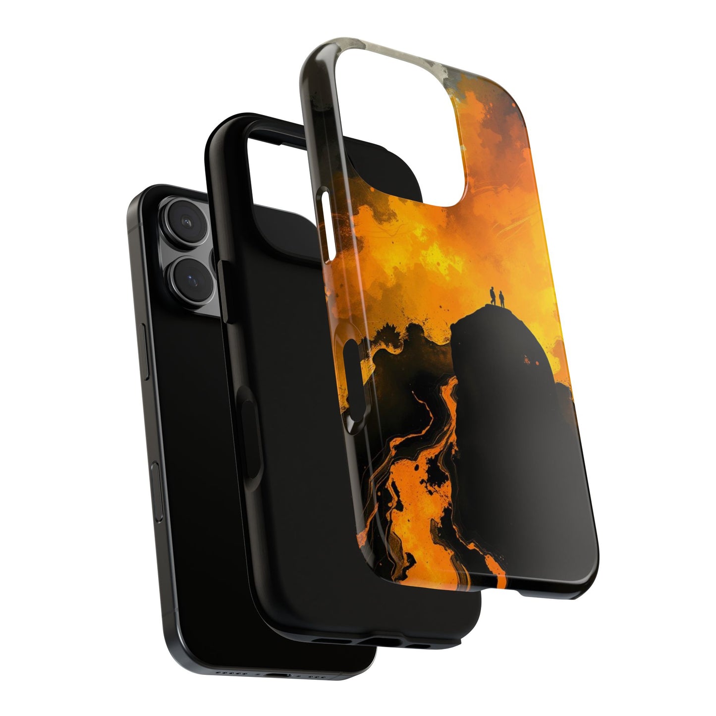 Gothic Watercolour Scene Phone Case