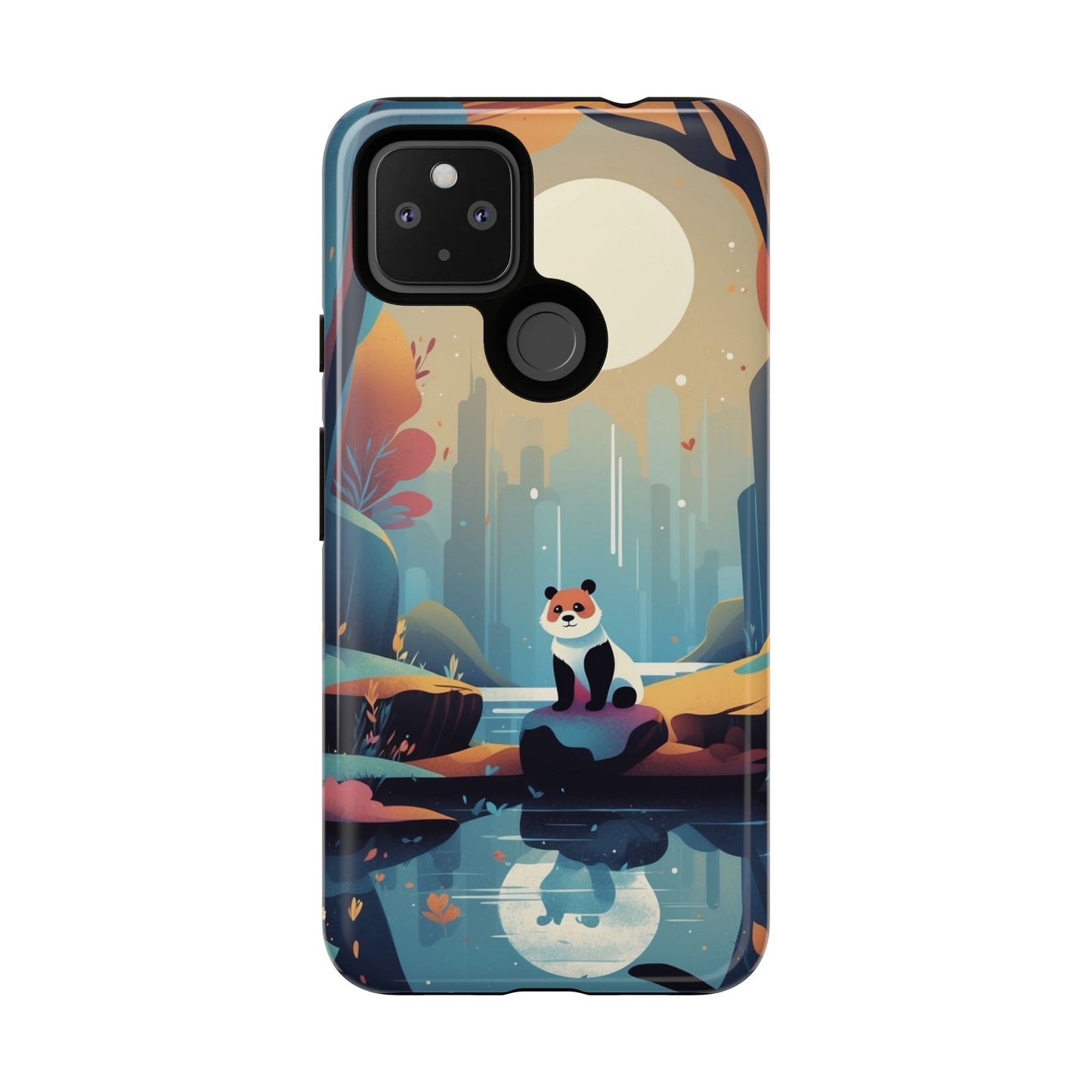 Stylised Panda Design Phone Case