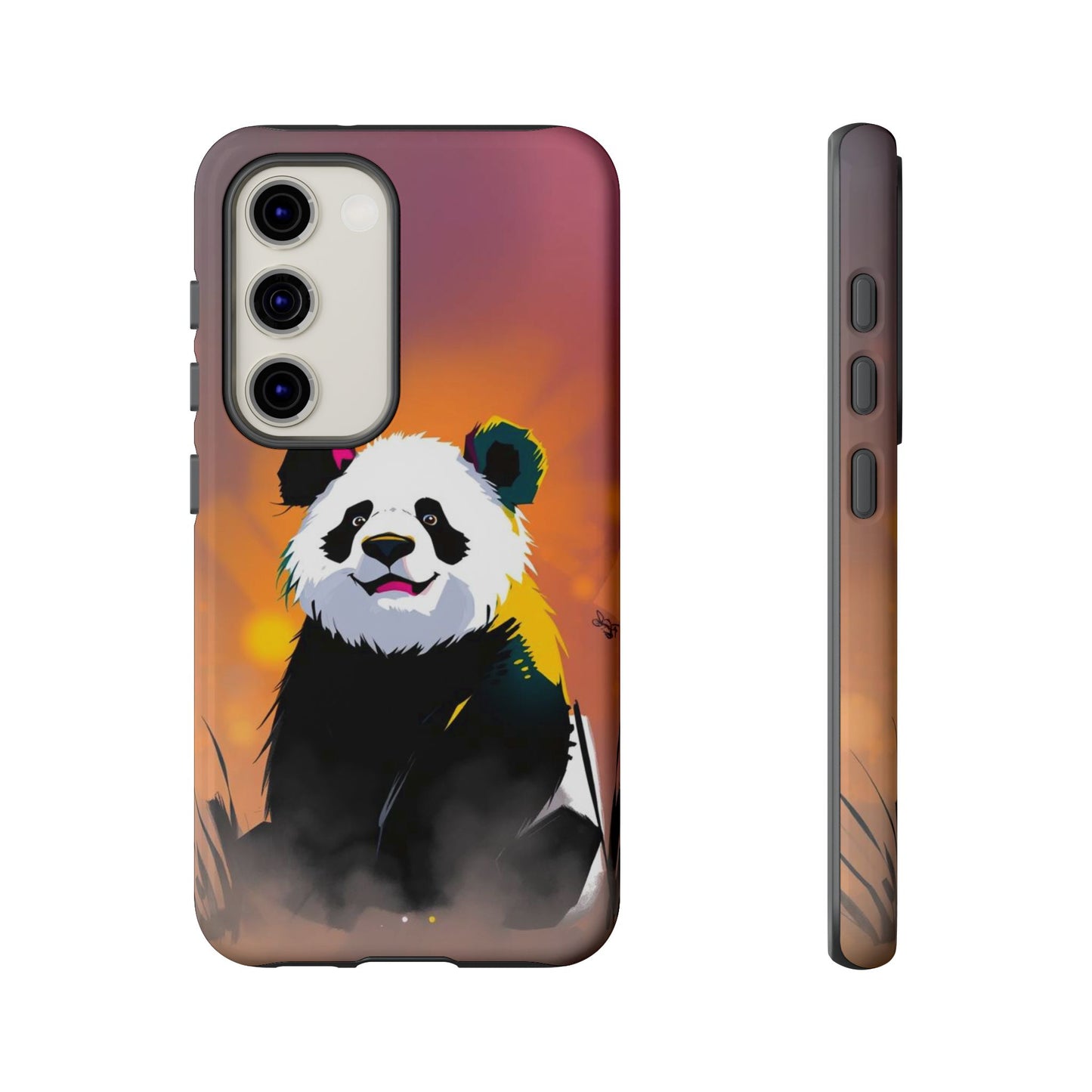 Pop Art Panda Design Phone Case