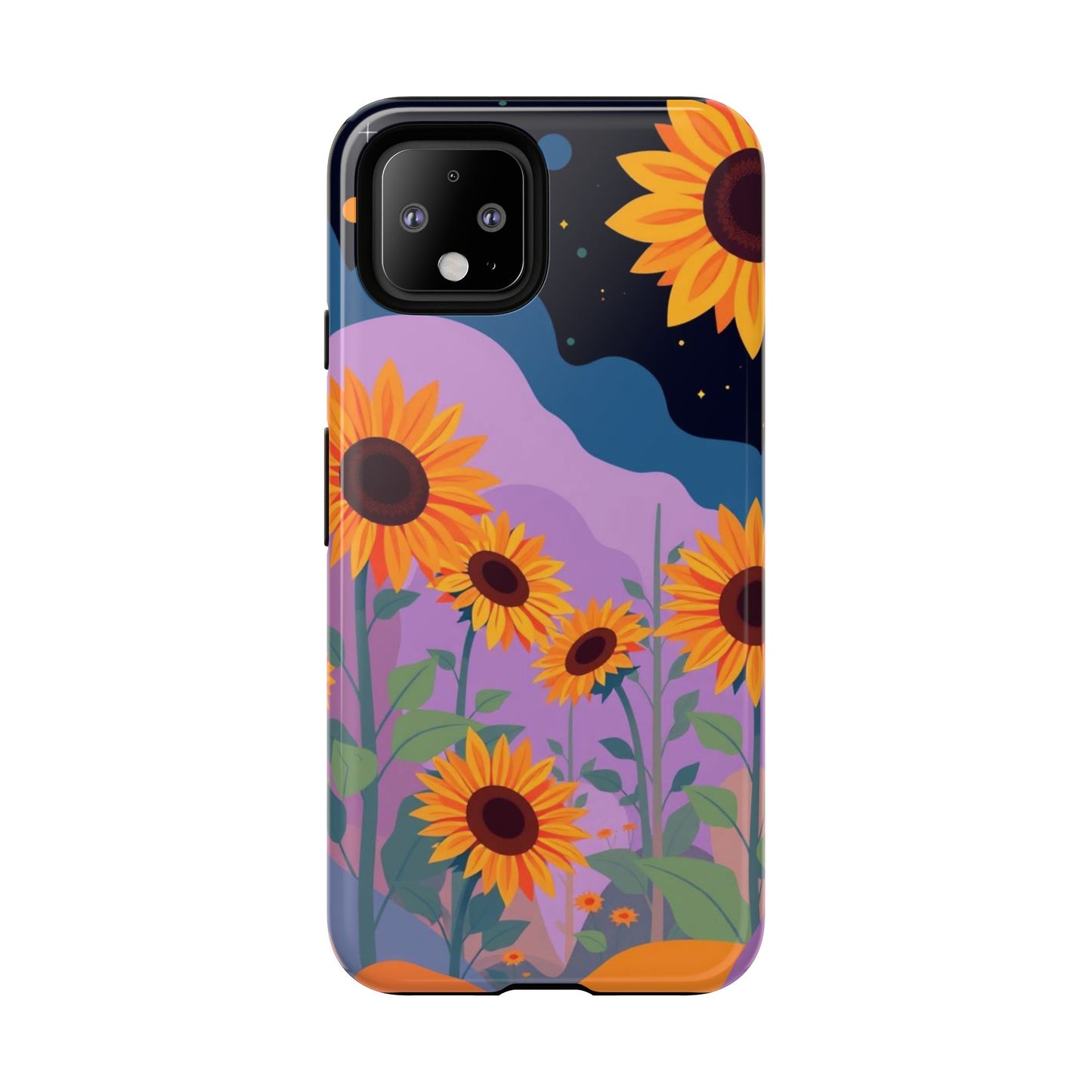 Surreal Sunflower Design Phone Case