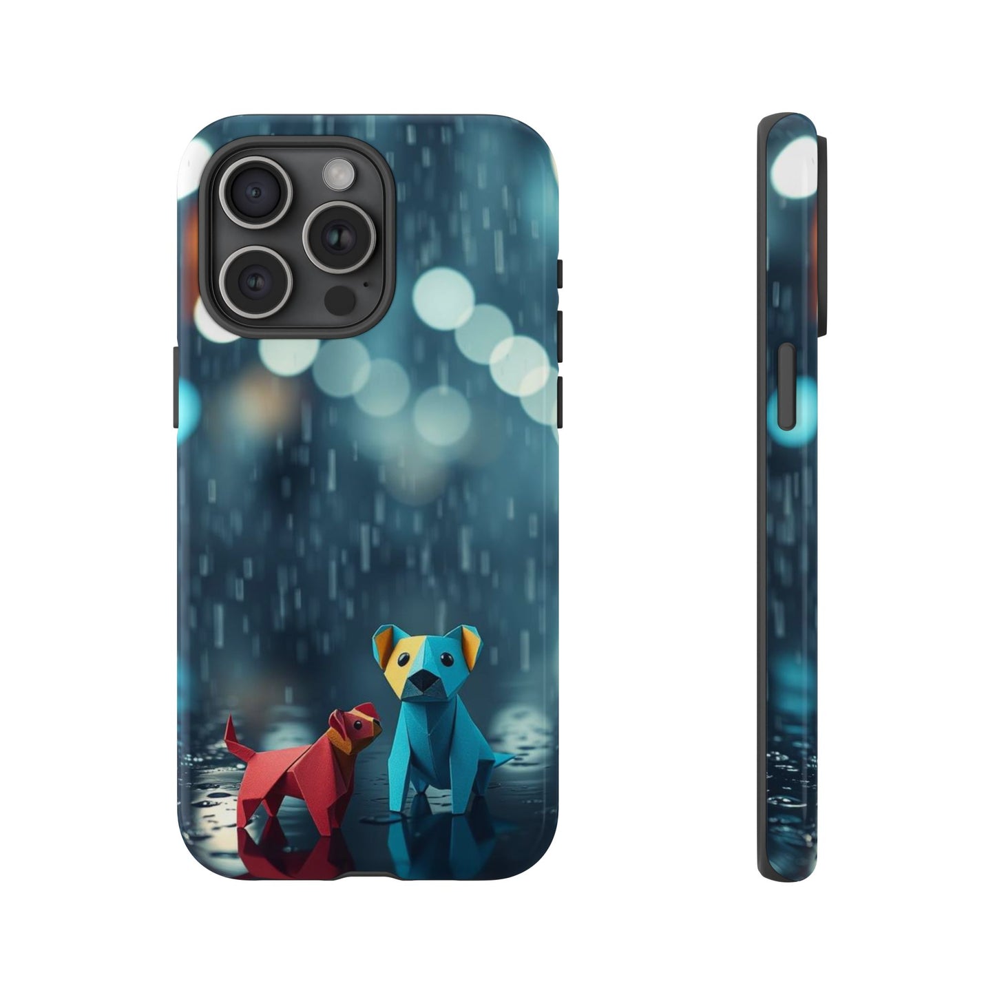 Origami 'Wee Pals' Design Phone Case
