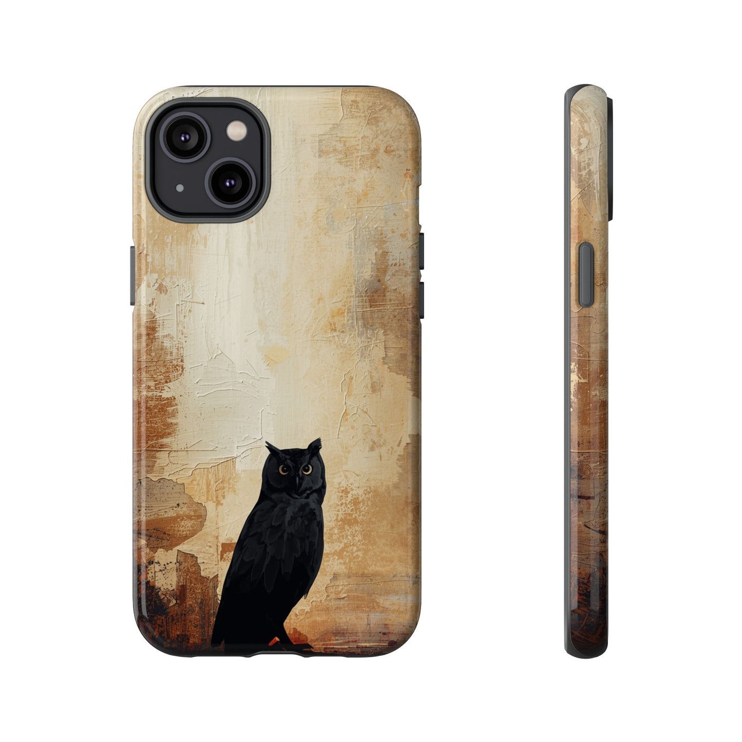 Beautiful Abstract Owl Design Phone Case