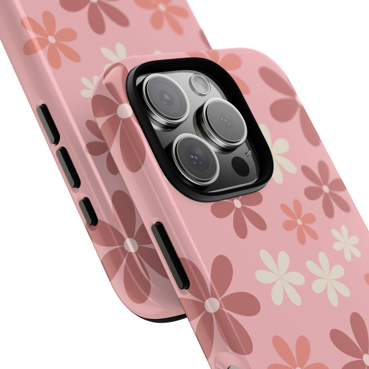 'Pink Floral Pattern' Phone Case