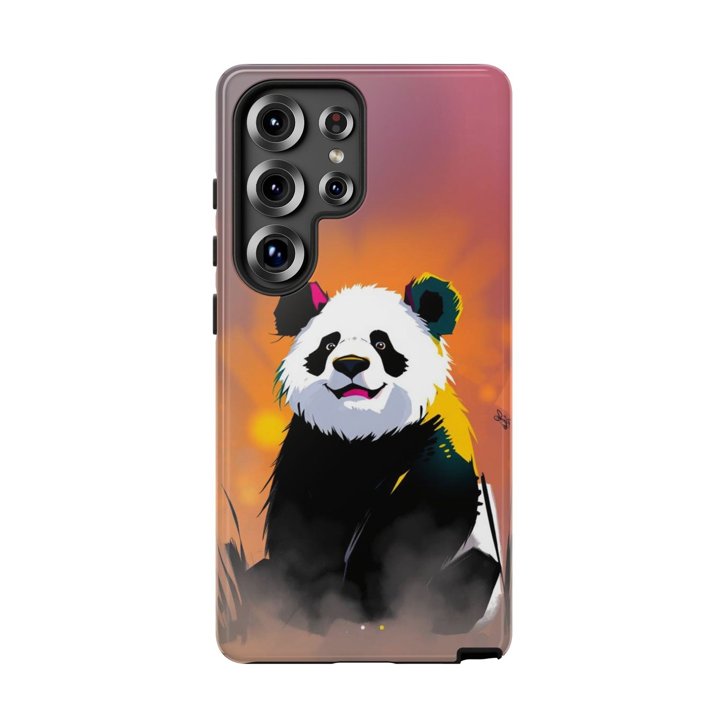 Pop Art Panda Design Phone Case