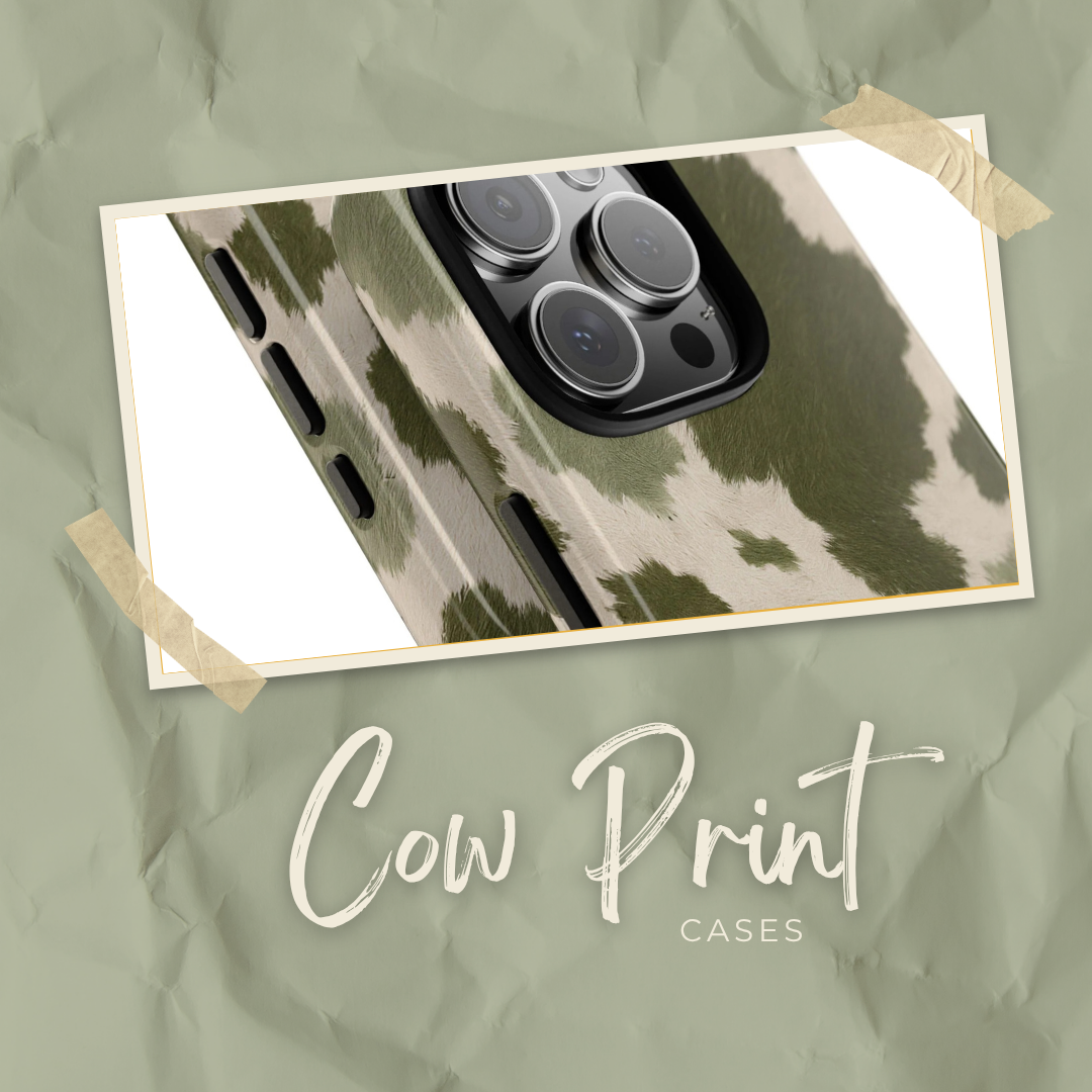 Cow Print Phone Cases