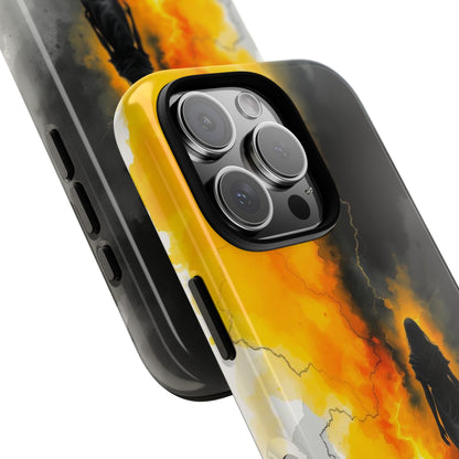 Phone Case - Watercolour Gothic Silhouette of a Woman Phone Case