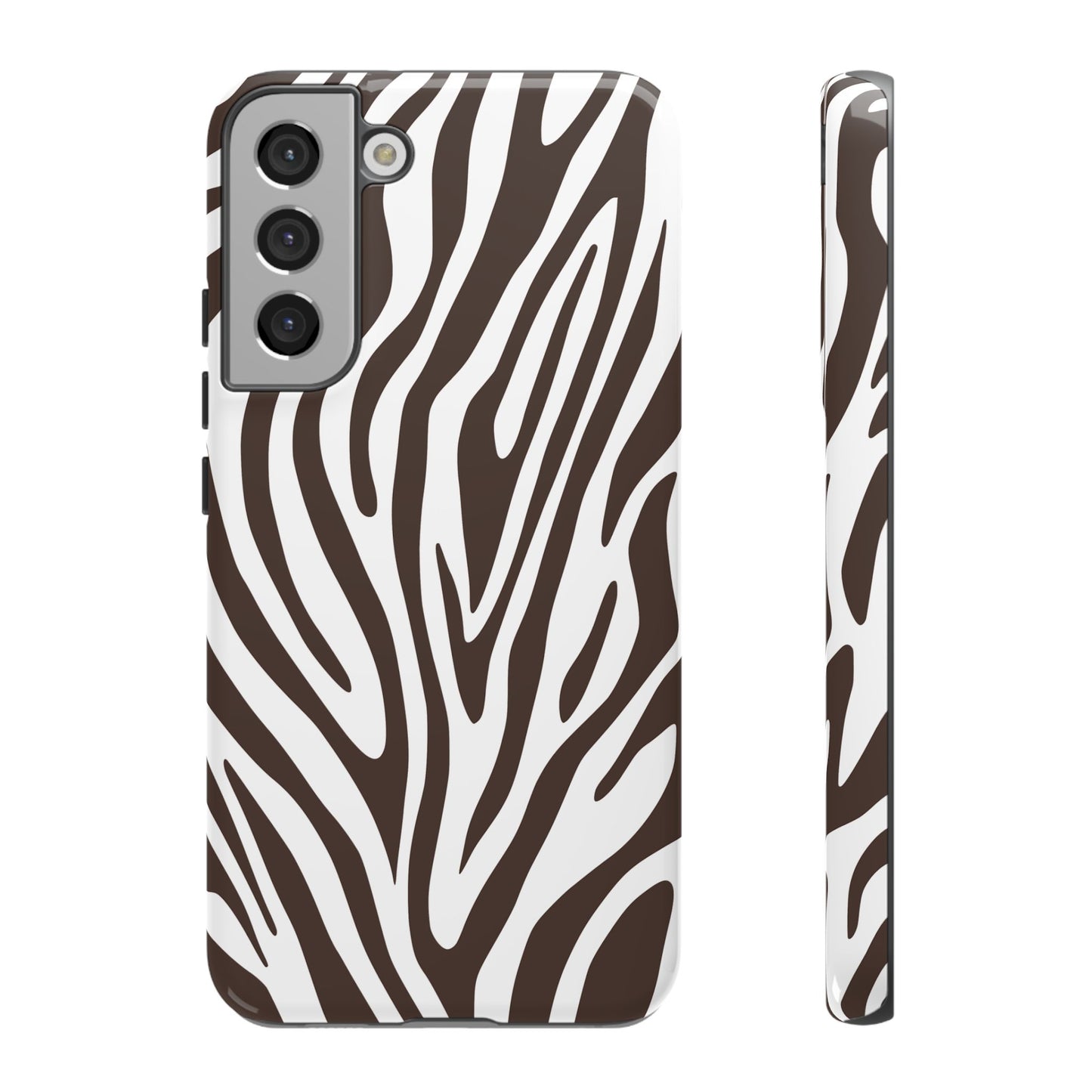 Graphic Brown Tiger Print Phone Case