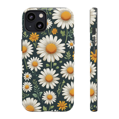 iPhone 13 / Glossy Phone Case - Daisies Floral Pattern 3 Phone Case