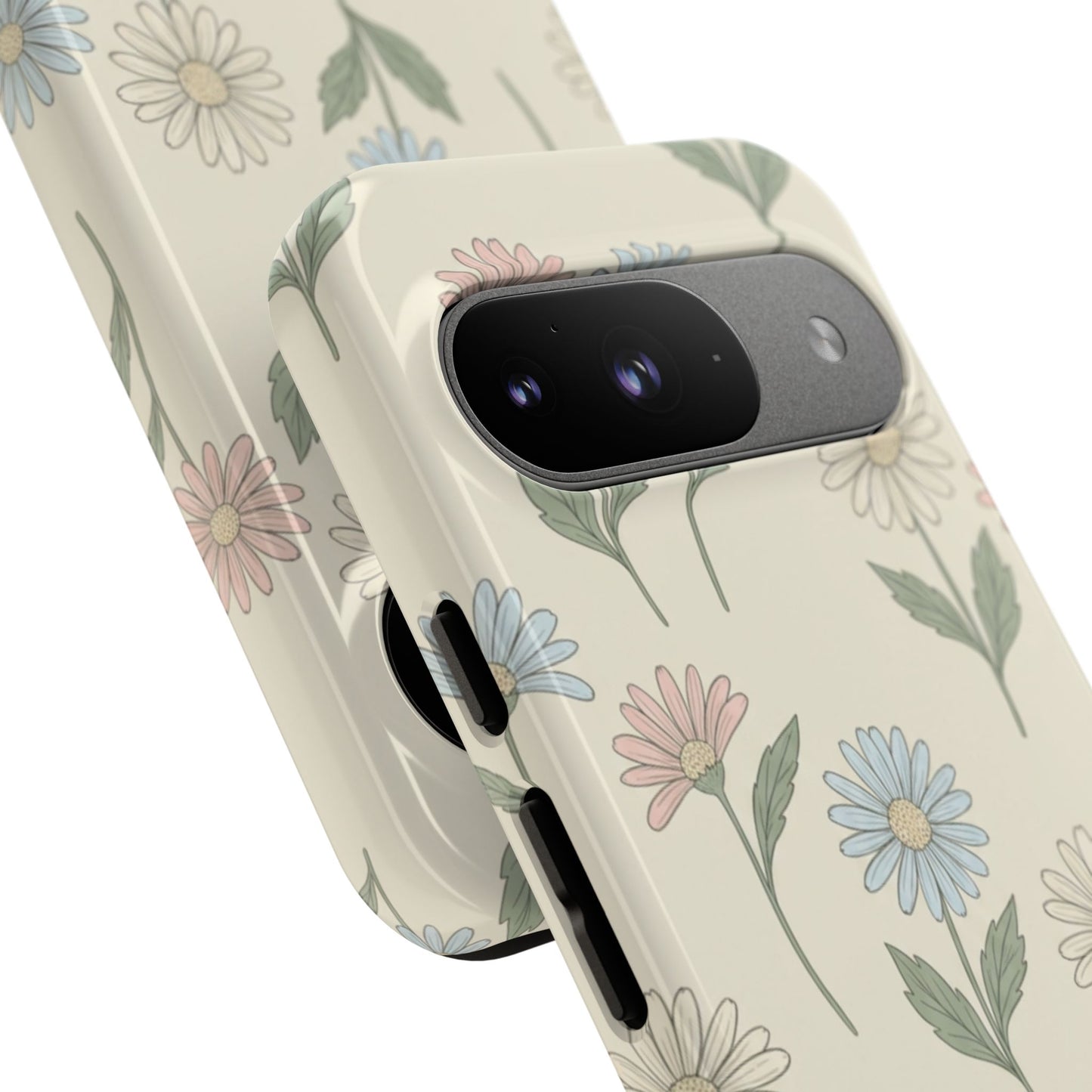 Pretty Pastel Daisy Pattern Phone Case