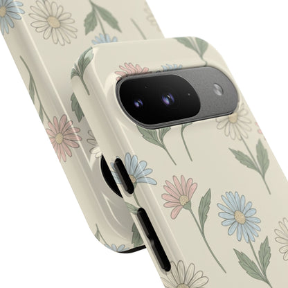 Pretty Pastel Daisy Pattern Phone Case