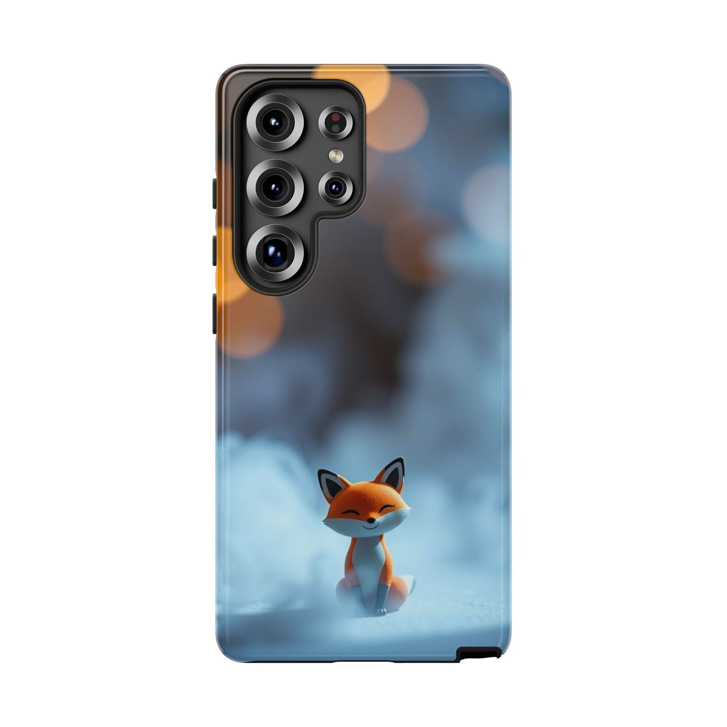 Samsung Galaxy S25 Ultra / Glossy Phone Case - Cute Misty Fox Design Phone Case