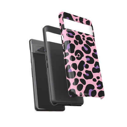 Pretty Pink & Lavender Leopard Print