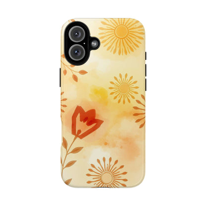 Boho Chic Watercolour Pattern Phone Case - Multicolor Phone Case - iPhone 16 Plus / Glossy