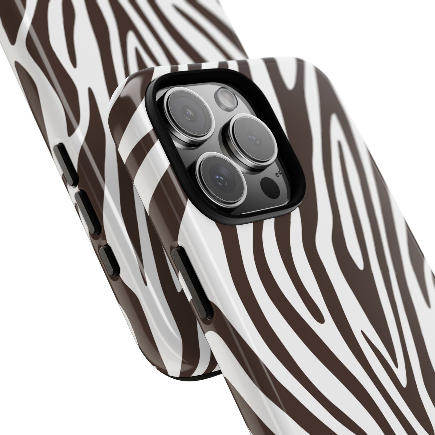 Graphic Brown Tiger Print Phone Case
