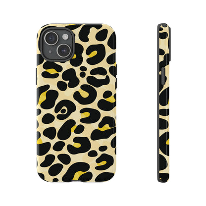 Classic Golden Leopard Print Phone Case