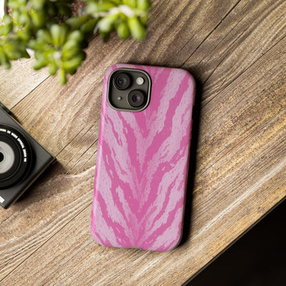 Blush Tiger Print Phone Case
