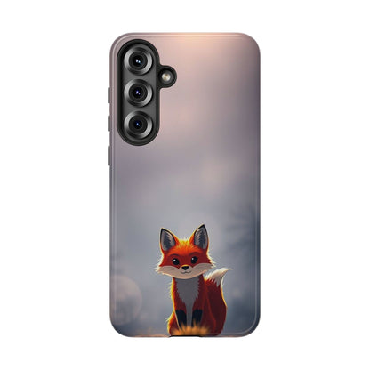 Cute Gothic Fox Design Phone Case - Multicolor Phone Case - Samsung Galaxy S25 Plus / Glossy