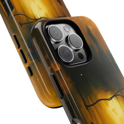 Phone Case - Acrylic Gothic Woman in Red Phone Case