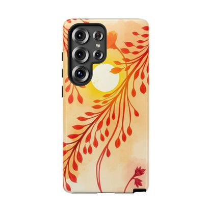 Boho Chic Watercolour Sunset Design Phone Case - Multicolor Phone Case - Samsung Galaxy S25 Ultra / Glossy
